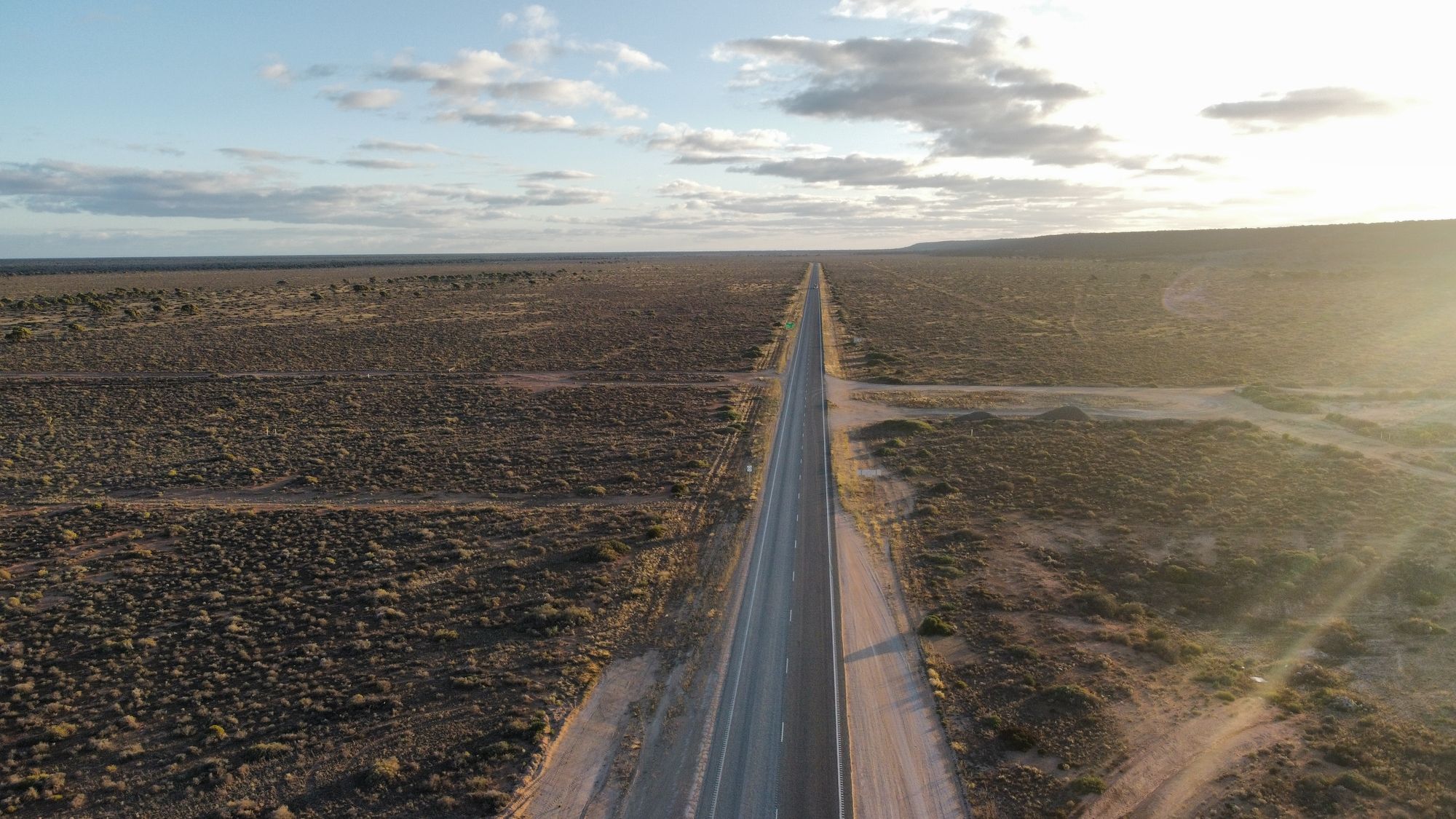 Driving across the Nullarbor