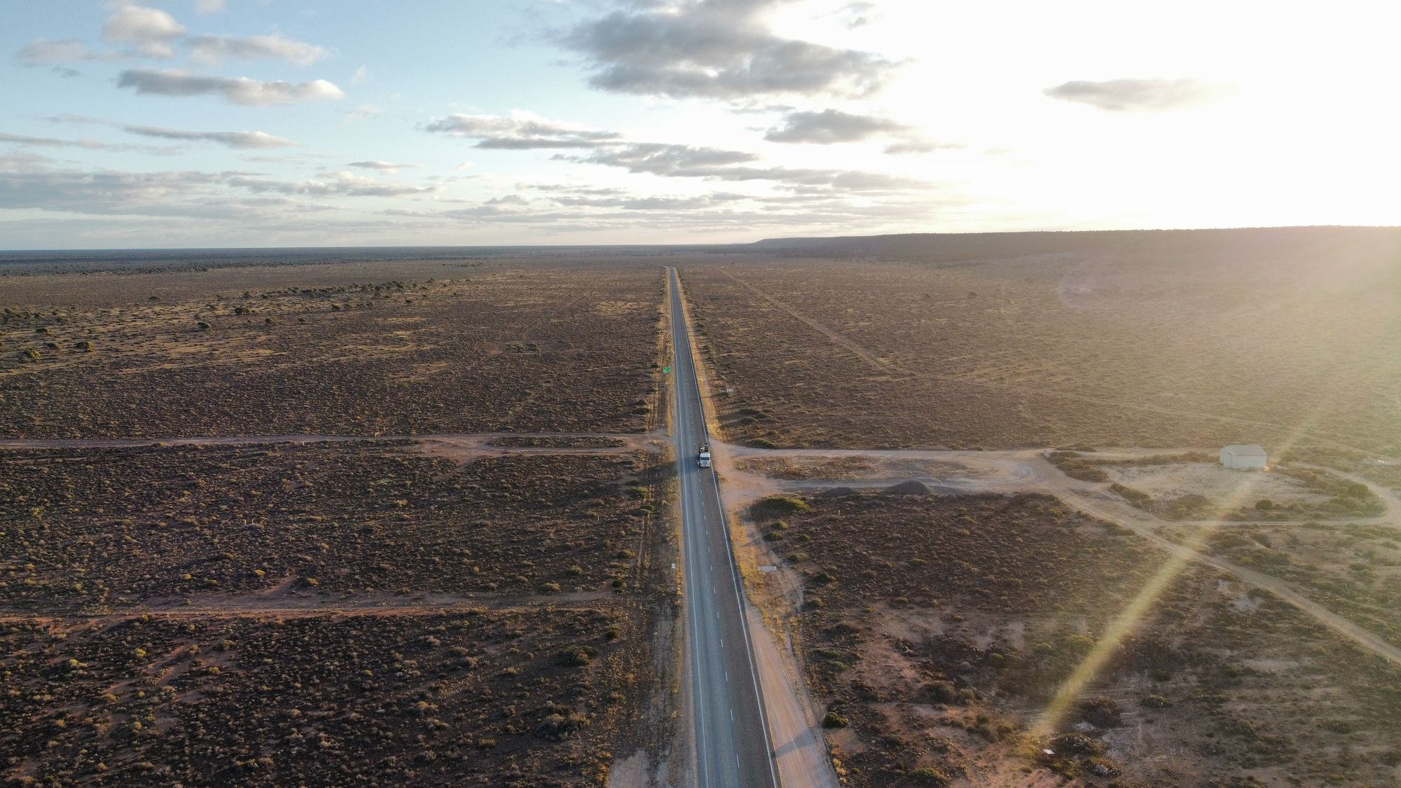 Driving across the Nullarbor