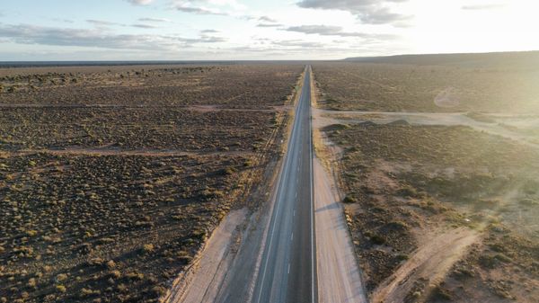 Driving across the Nullarbor